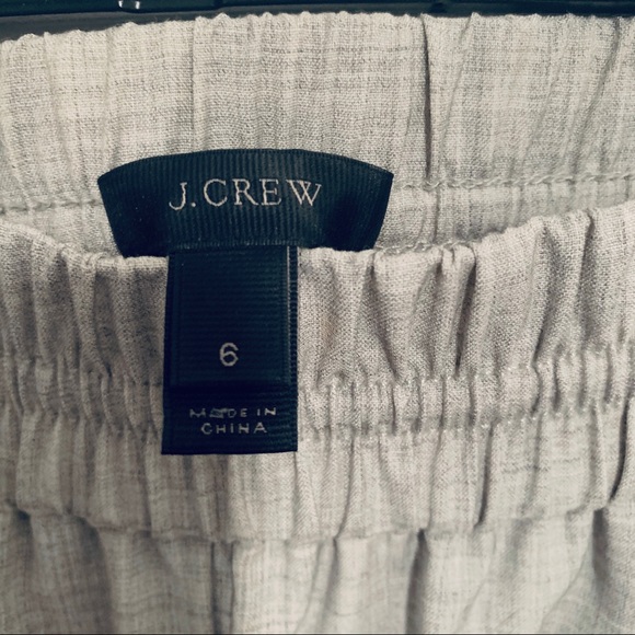 J. Crew wool Harlow jogger pant, light grey - Picture 5 of 5